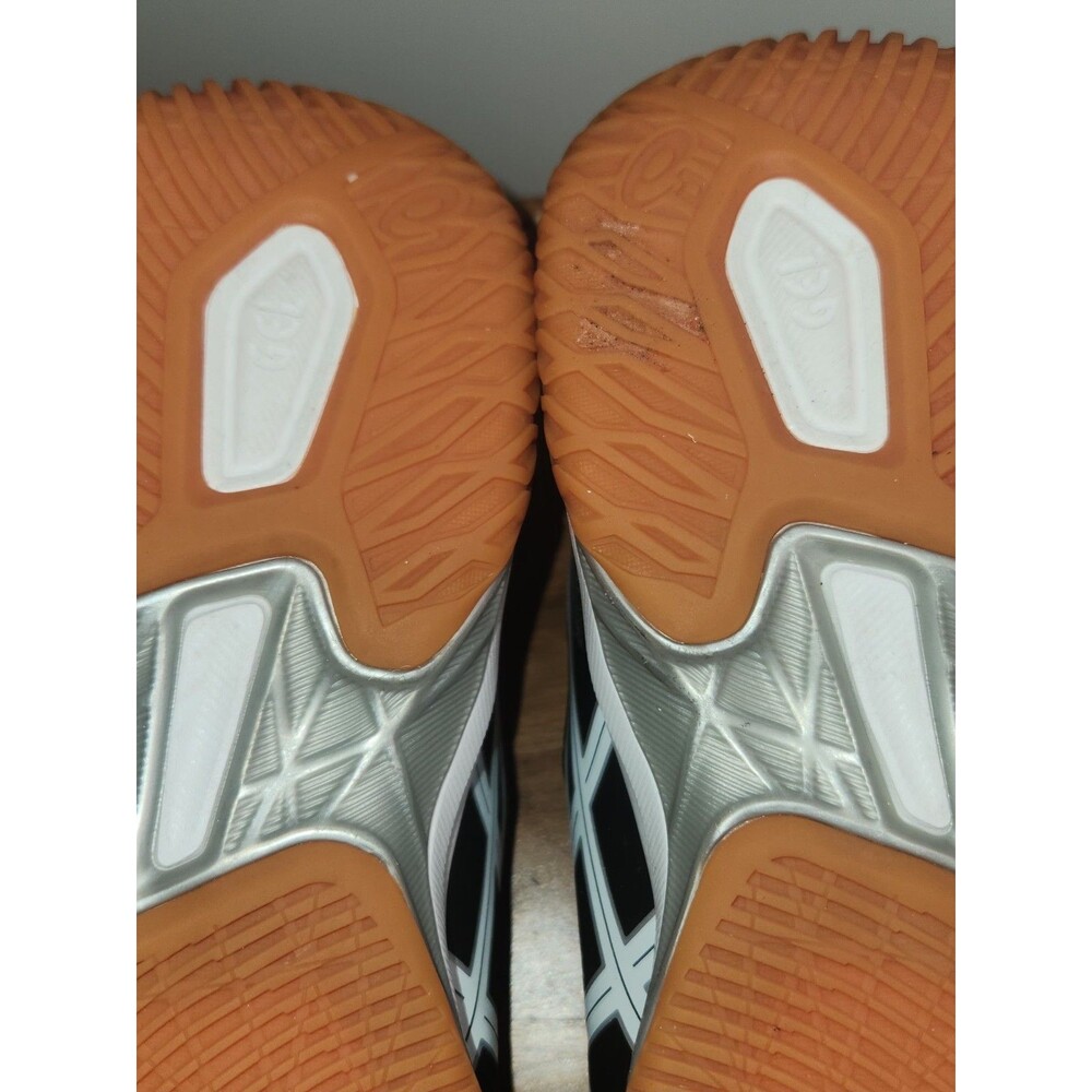 Asics Women's GEL-Rocket 10 black & white court & volleyball shoes. US Size 9.5 - Picture 14 of 16